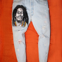Джинсы Bob Marley